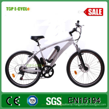 Cheap 26 inch Aluminium Alloy frame mountain electric bicycle